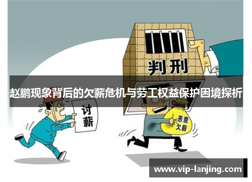 赵鹏现象背后的欠薪危机与劳工权益保护困境探析