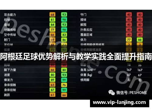 阿根廷足球优势解析与教学实践全面提升指南
